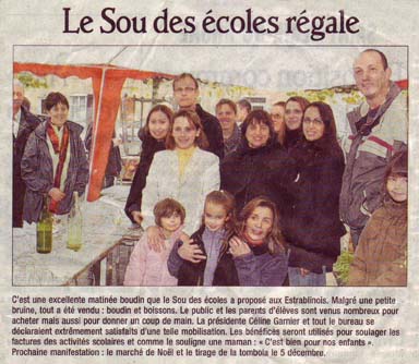 photo journal du boudin
