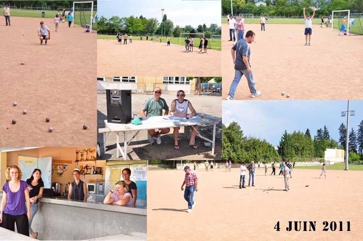 photos concours de pétanque